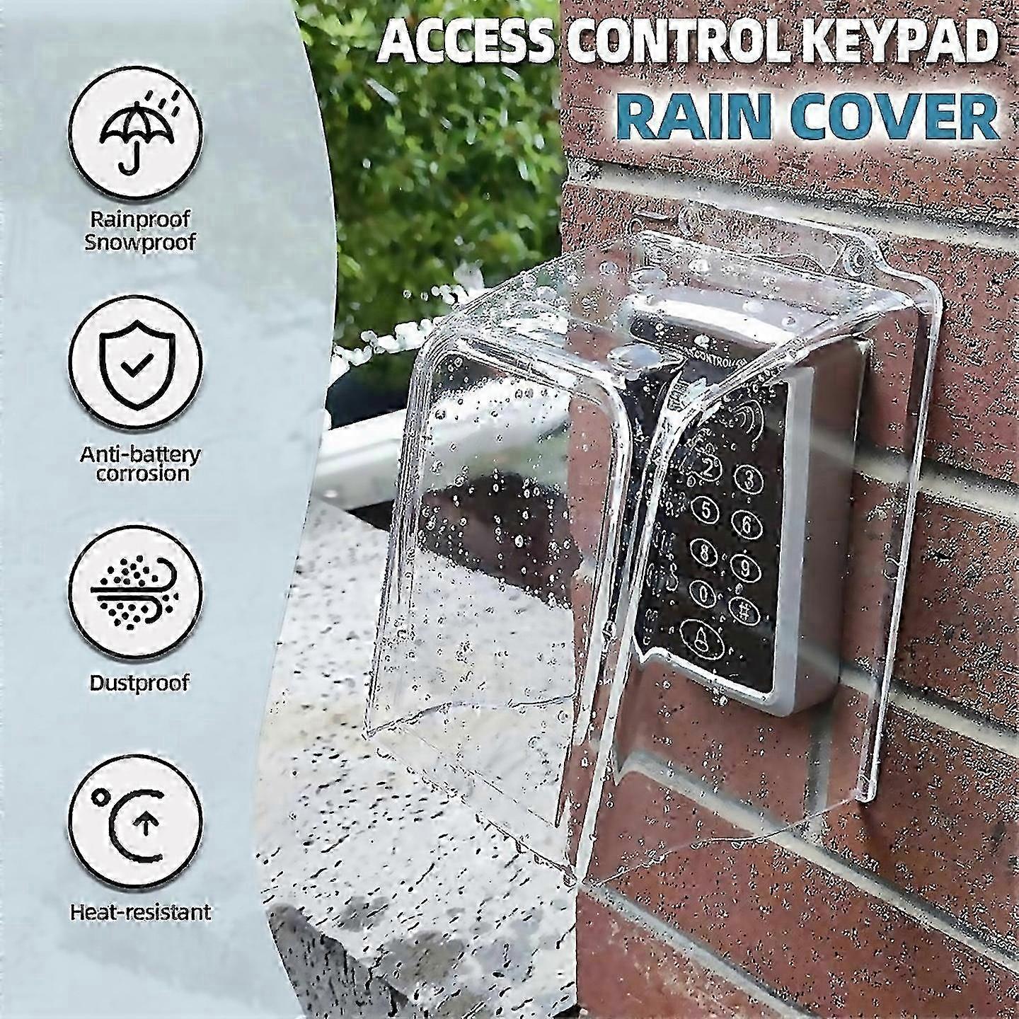 Durable PC Doorbell Rain Shield