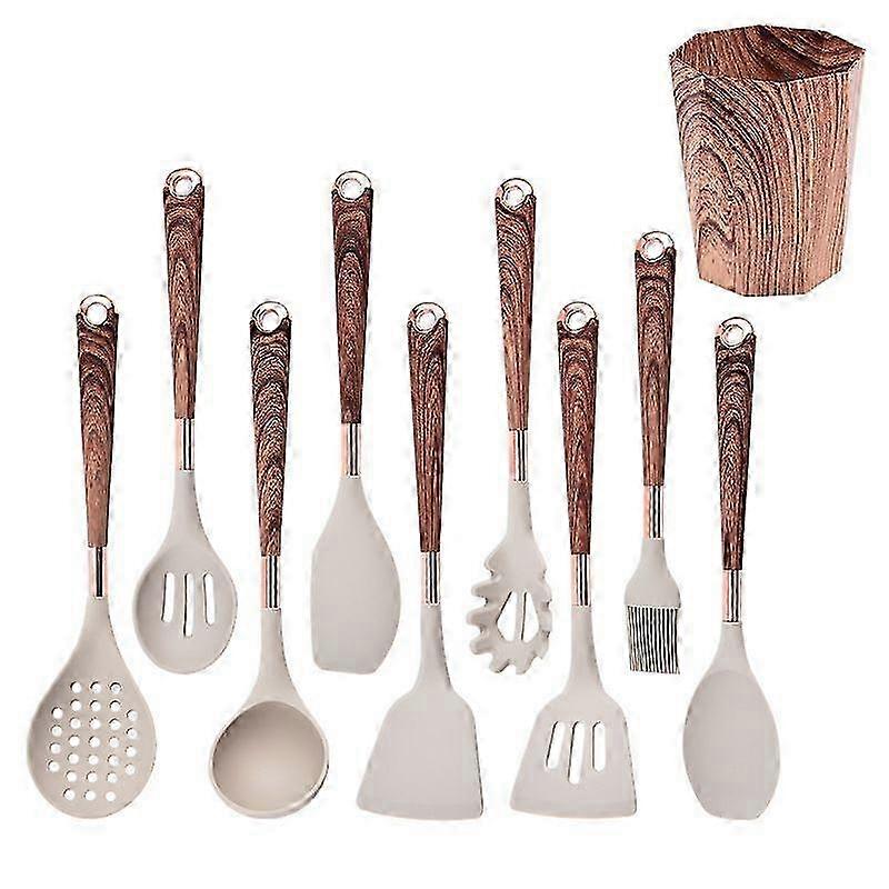 Ergonomic Silicone Kitchen Tools With Hanging Design