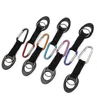 Holder Clip Silicone Water Bottle Carrier Clip for Carrying Bottles 5Pcs