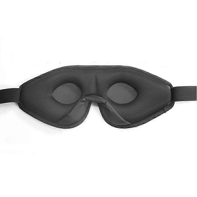 Comfortable 3D Contoured Light-Blocking Eye Mask