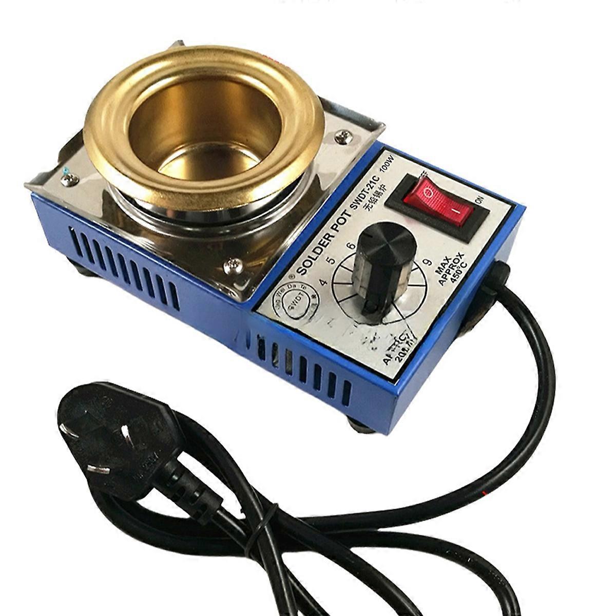 Automatic Constant-Temperature Solder Pot, Titanium-Heated, Stepless Control