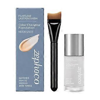 ZX-skin tint foundation, cruelty free formula, vegan friendly, a clean choice