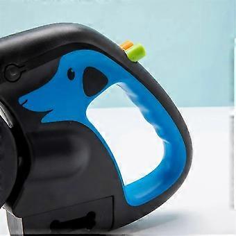 2026 Suitable Rotating Pet Leash compatible with 2 Dogs Adjustable Double Rope Leashes with Flashlight Poop Bag Box Pet Traction Rope Retractable