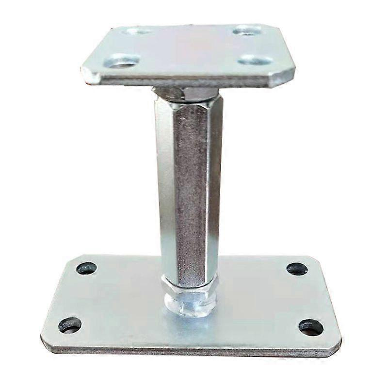 Adjustable Raised Post Base, Post Support for Construction, Height 140-195mm