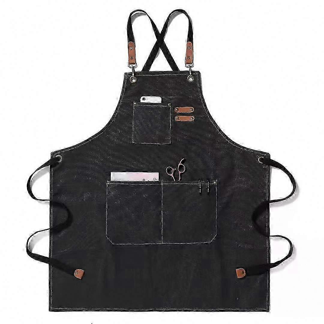 3-Pocket Waterproof Canvas Apron