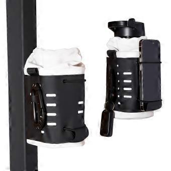 Magnetische tas voor drinkfles, houdt 3 kg, schouderriem voor sport/reizen