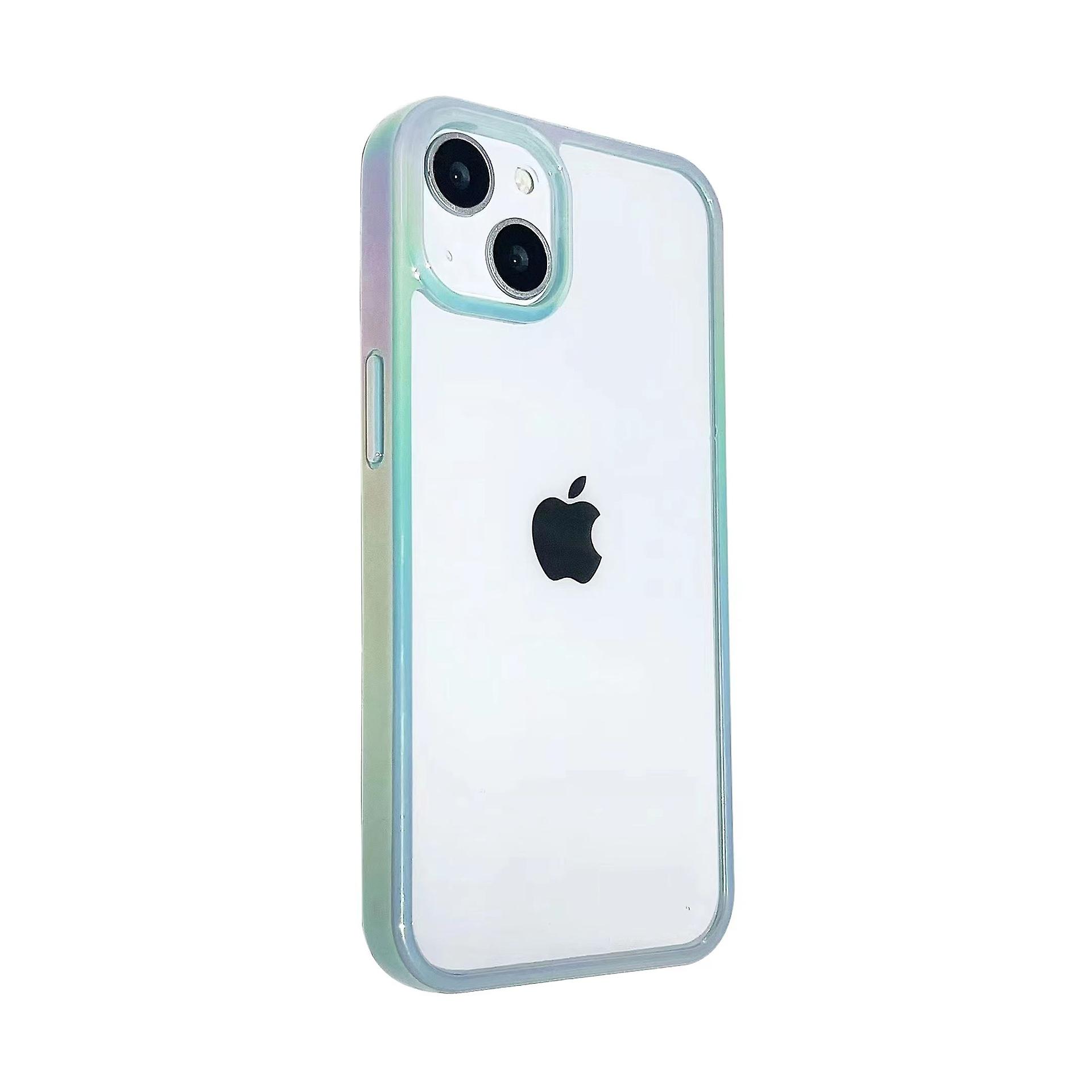 Compatible With Iphone13pro, Aurora Gradient Heavy Duty Shockproof Phone Caseblue