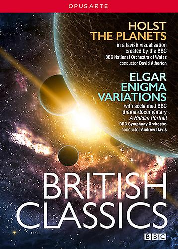 British Classics - Holst The PlanetsElgar Enigma Variations DVD (2018) David - Region 2