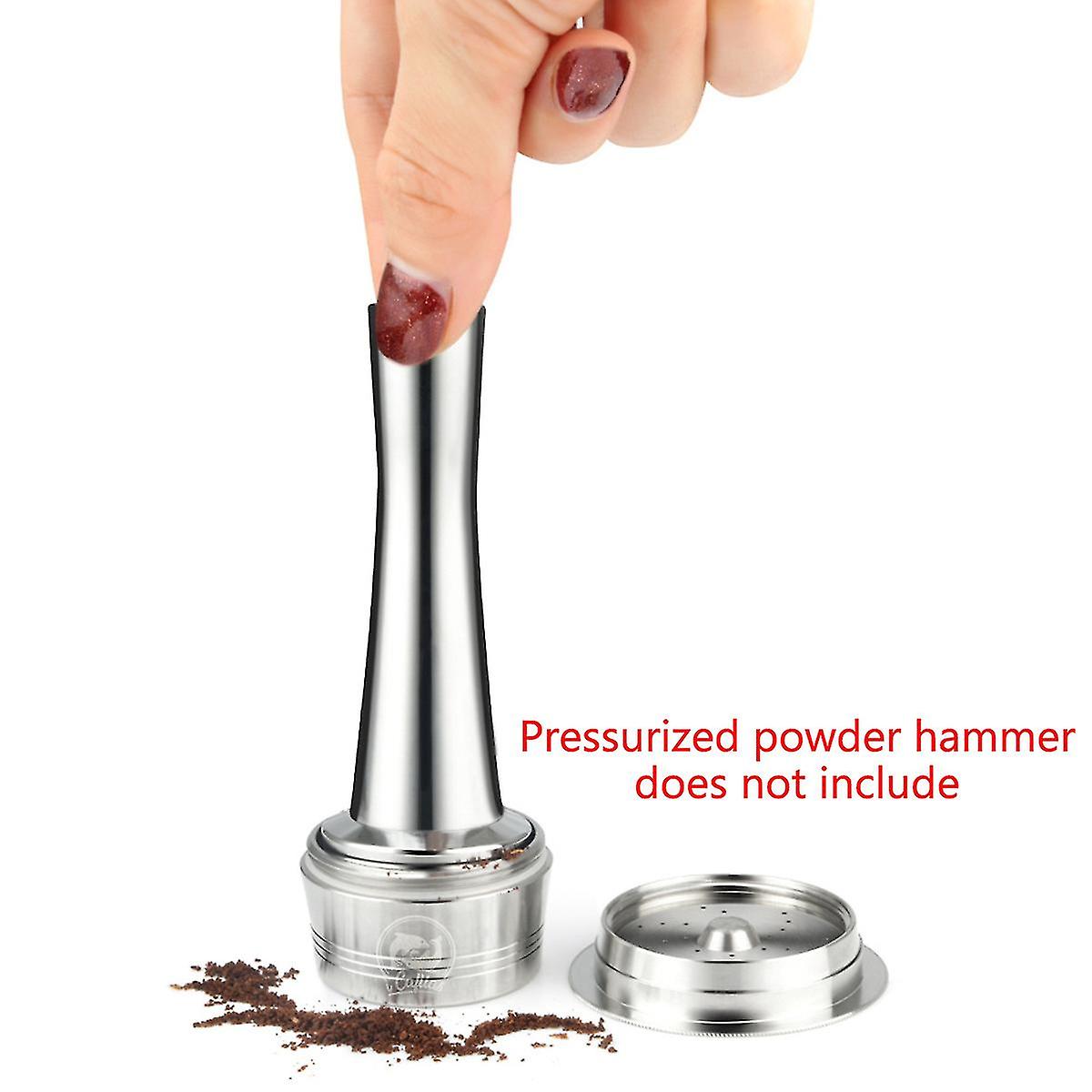 For K-fee Espresso Machines Refillable Reusable Metal Coffee Capsules Pods Cup