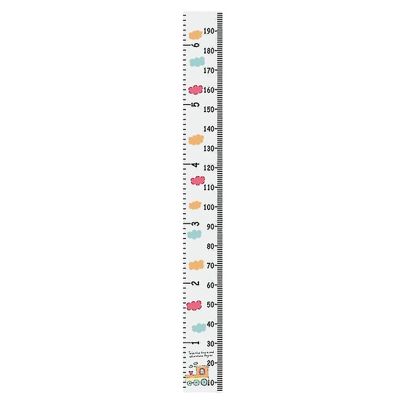 Kids Growth Chart Wood Frame Canvas Height Measurement Ruler From Baby To Adult