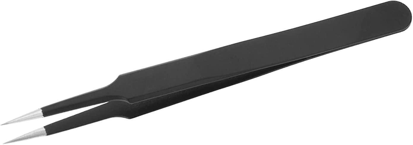 Multi-function Anti-static Elbow And Straight Stainless Steel Tweezer