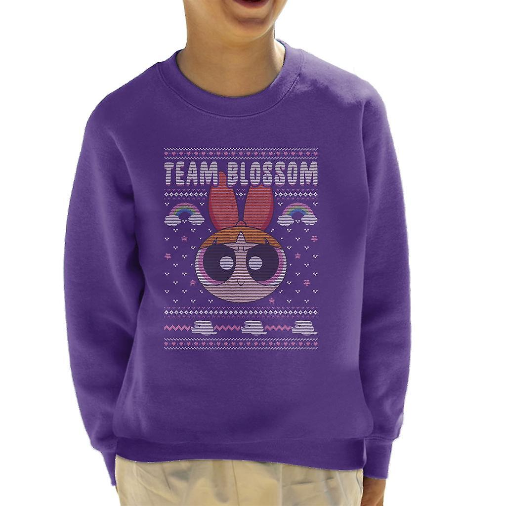 Powerpuff Jenter Julelag Blossom Barnegenser