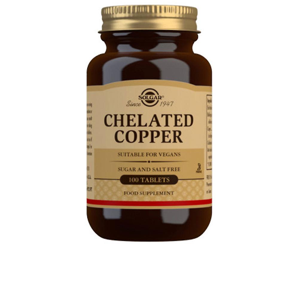 Solgar Chelated Copper 100 Comp Unisex