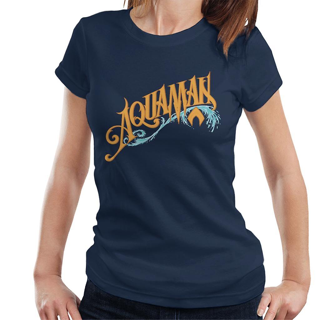 Aquaman Wave Logo Women's T-Shirt