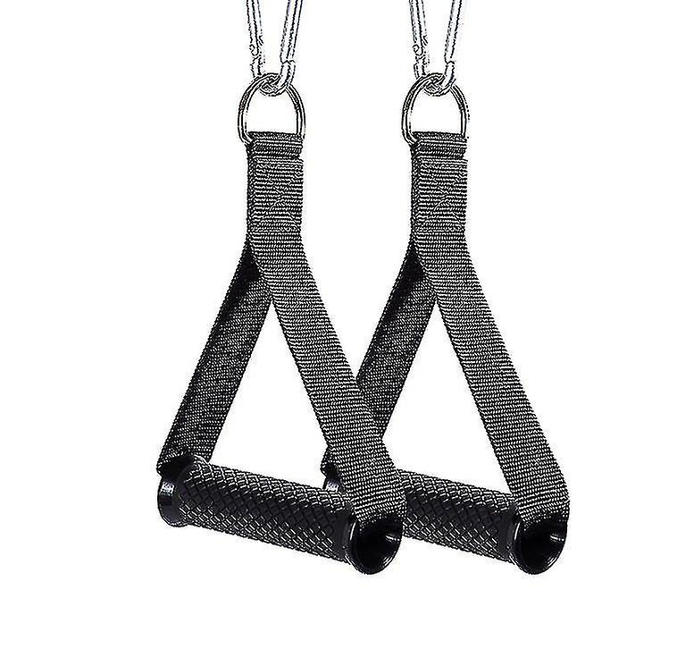 Gym Resistance Bands Exercise Handles Heavy Duty Fitness Handle With Buckles