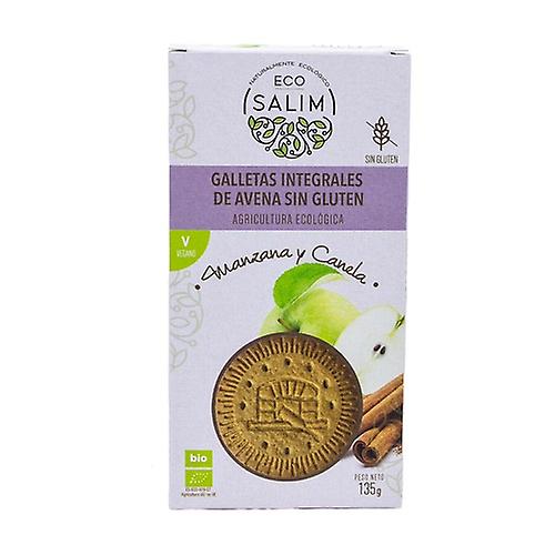 Organic apple cinnamon oatmeal cookies 135 g (Cinnamon - Apple - Oats)
