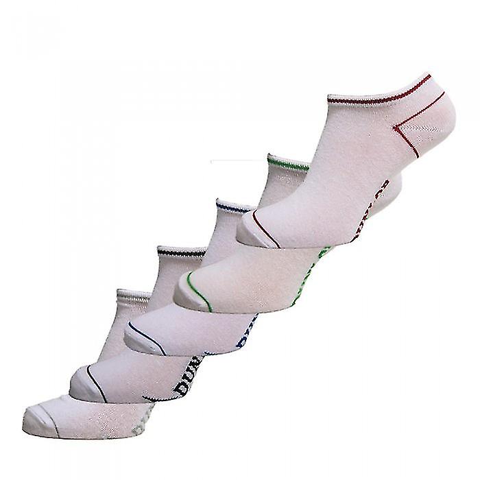 Dunlop Mens Tredgegar Trainer Socks (Pack of 5)