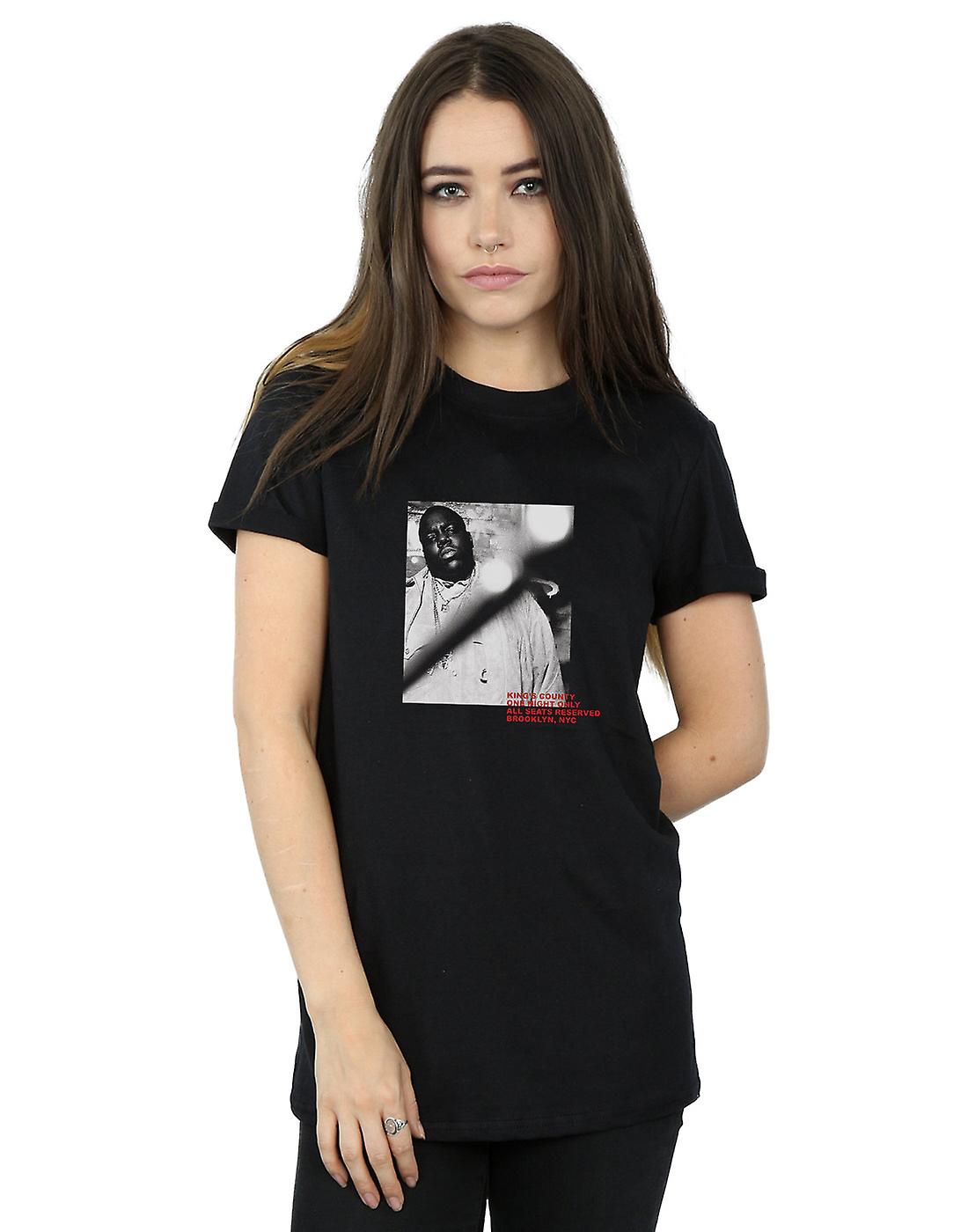 Notorious BIG Women's King's County Boyfriend Fit T-Shirt | Fruugo UK