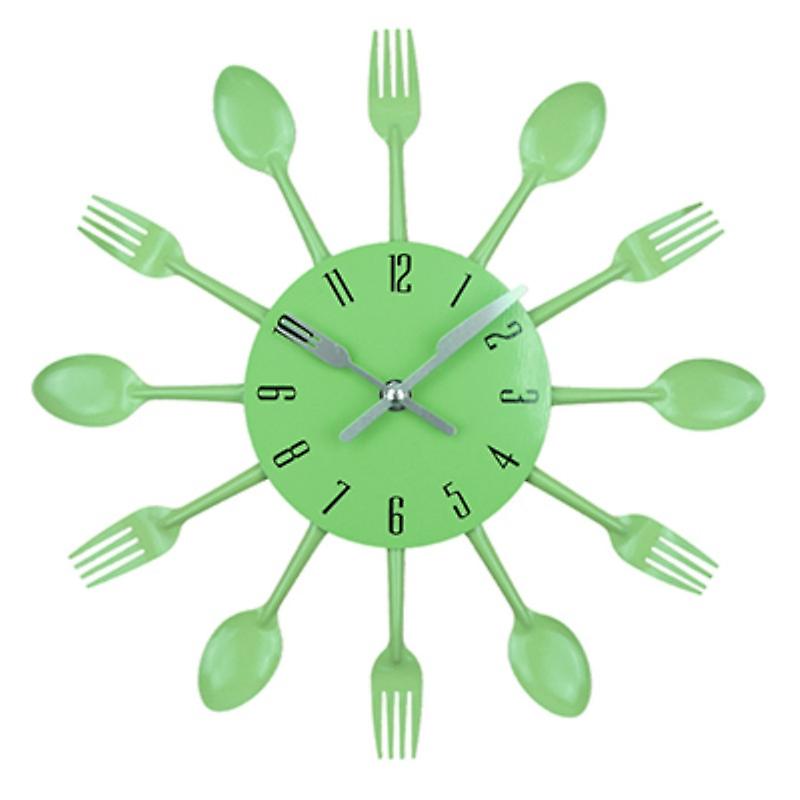 Cutlery Metal Decorative Wall Clock