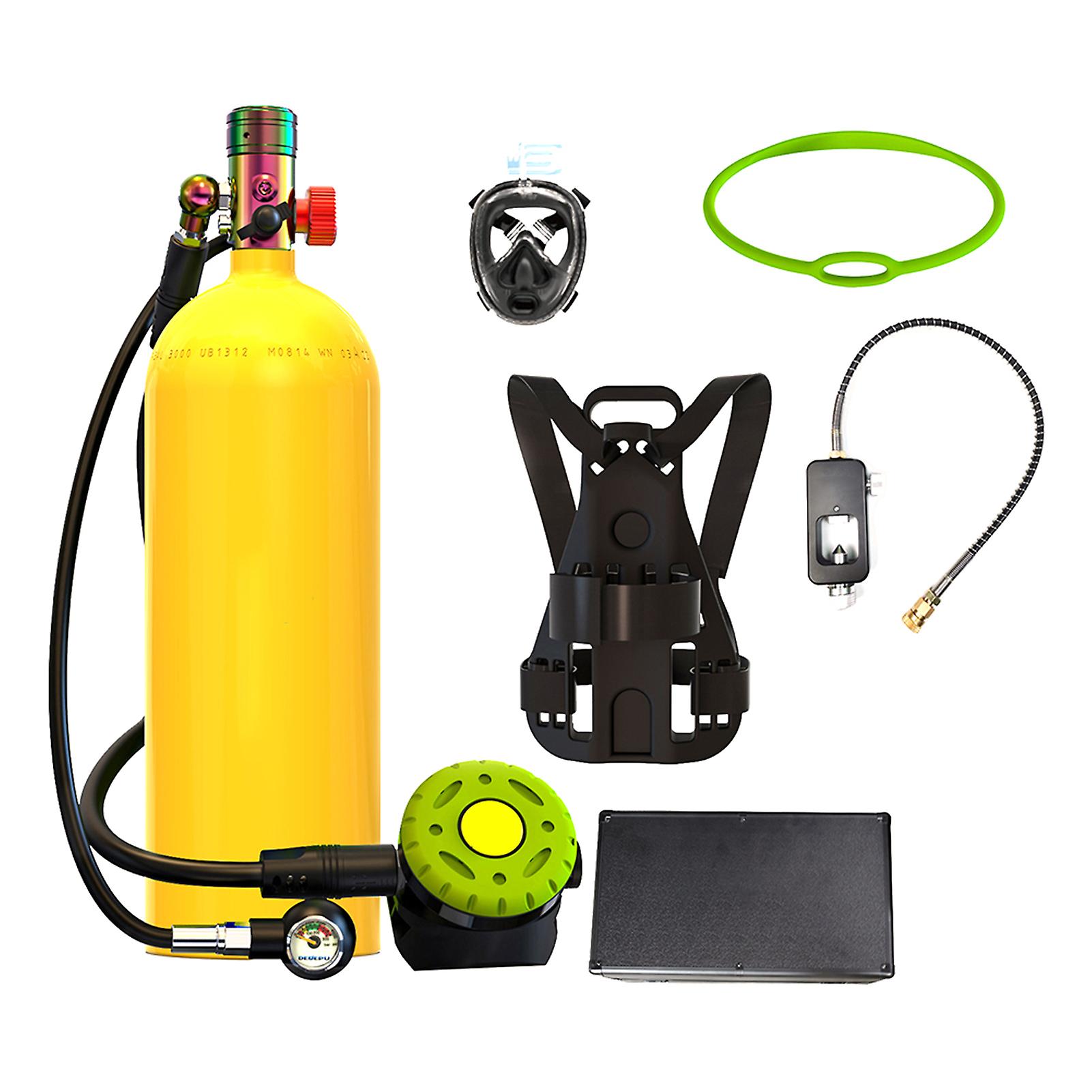 Scuba-Diving Equipment Set Constanting Pressure Snorkeling Oxygen Cylinder for Beginner Professionals