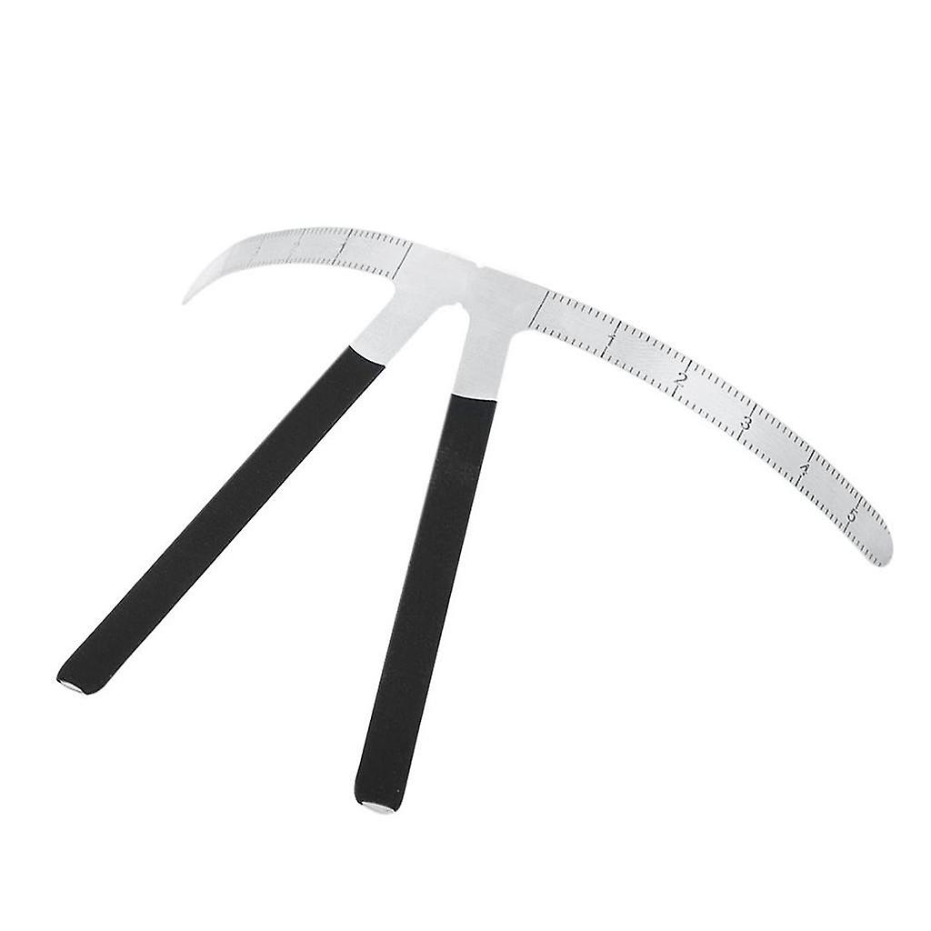 Three-Point Positioning Permanent Makeup Tool Eyebrow Caliper Stencil Ruler