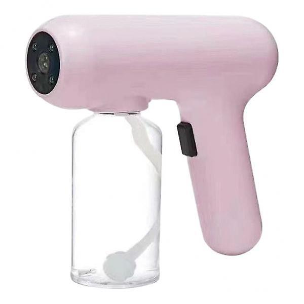 3xCordless USB Portatile Nebbia Spray Disinfettante Pistola Spruzzatore Elettrico Rosa