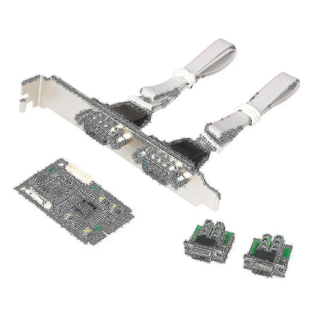 Mini Pcie 2 Ports Rs422 Rs485 Db9 Com Half Size 17v352 Mini Pci Express Serial Port Industrial I/o