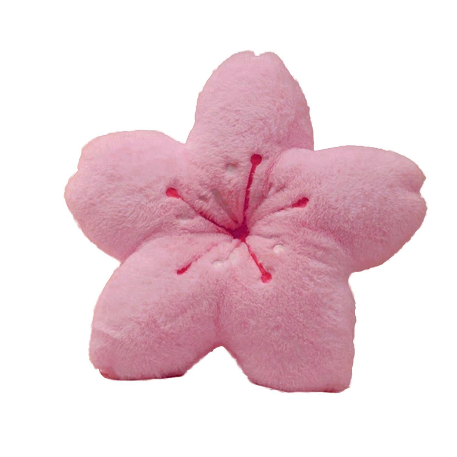 Floor Mat Pillow Soft Texture Wide Application PP Cotton Cherry Petal Shaped Chair Pad Cushion House