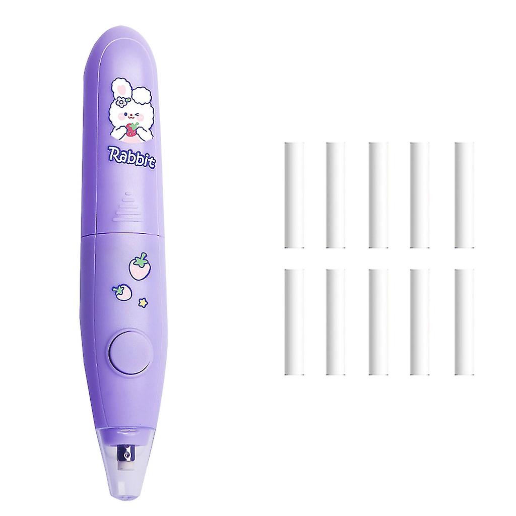 Electric Eraser with Replacement Refills for Students Kid Electric Pencil Eraser