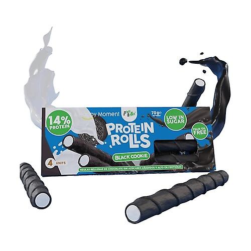 Protein rolls black cookie 14% protein 70 g (Chocolate)
