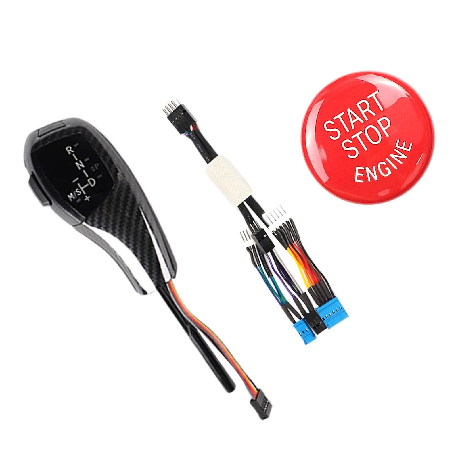 Schaltknauf-LED-Kit für E39 E38 X5 E5 5 7 Silber