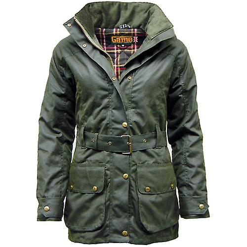 Game Cantrell Padded Antique Waxed Jacket