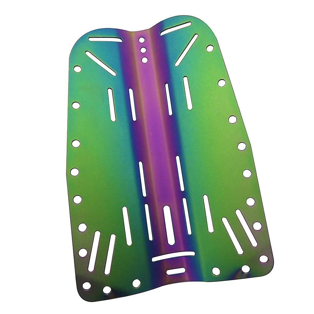 Lightweight Dive Backplate Scuba Diving BCD Harness Back Plate Titanium