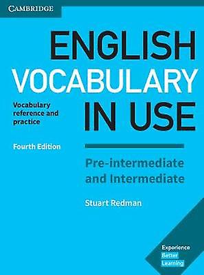 English Vocabulary In Use Preintermediate And Intermediate Book With Answers by Stuart Redman Paperback Book