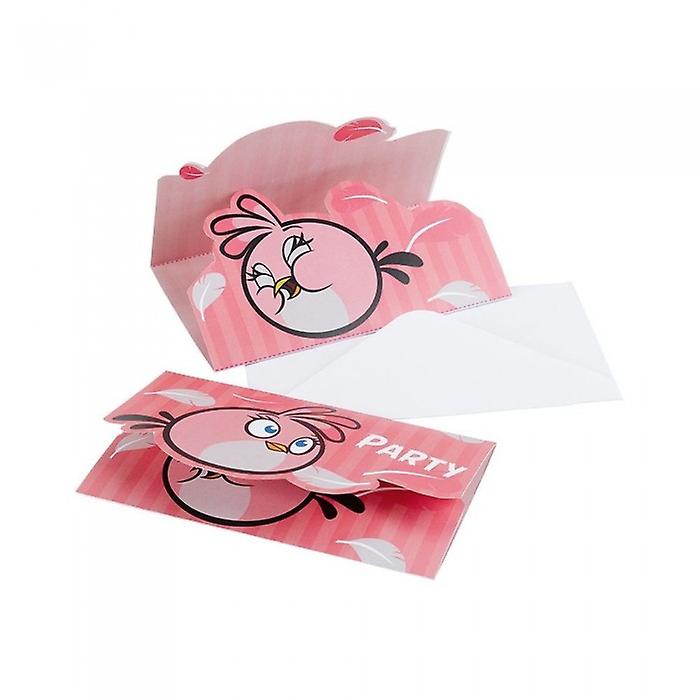 Angry Birds Stella Invitations (Pack of 6)