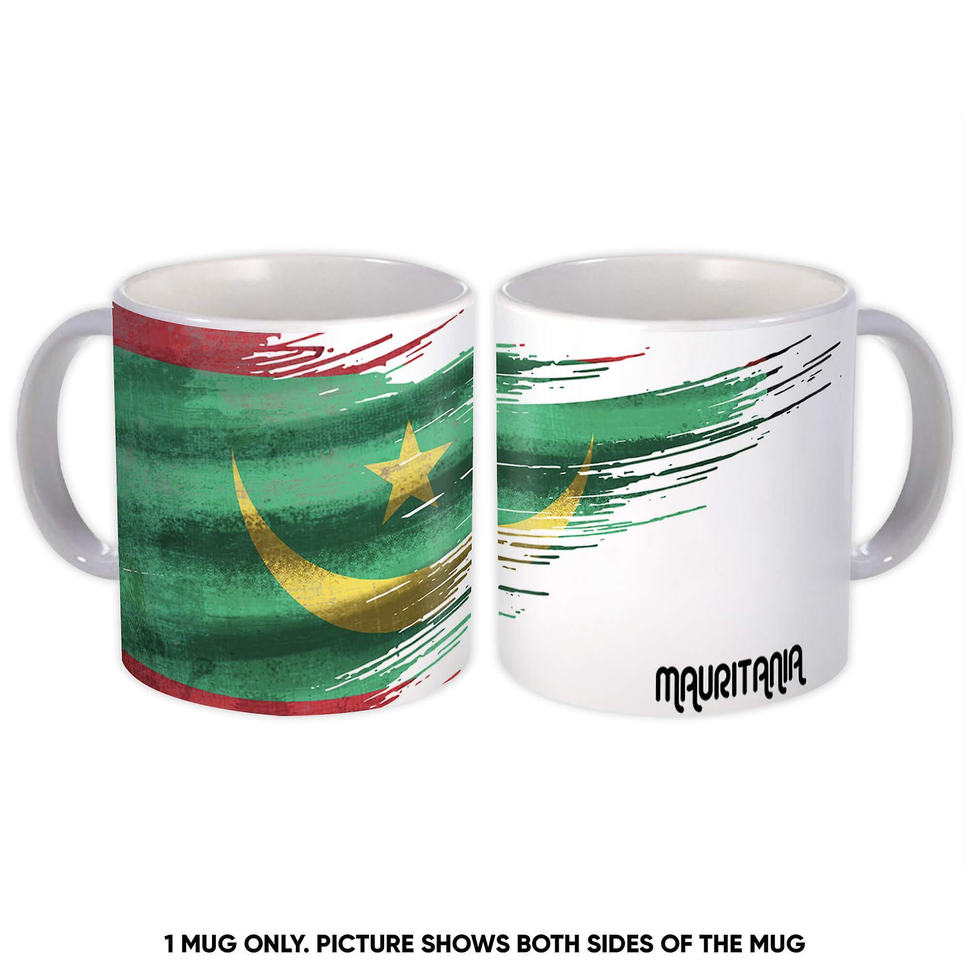 Gift Mug: Mauritania Flag Mauritanian