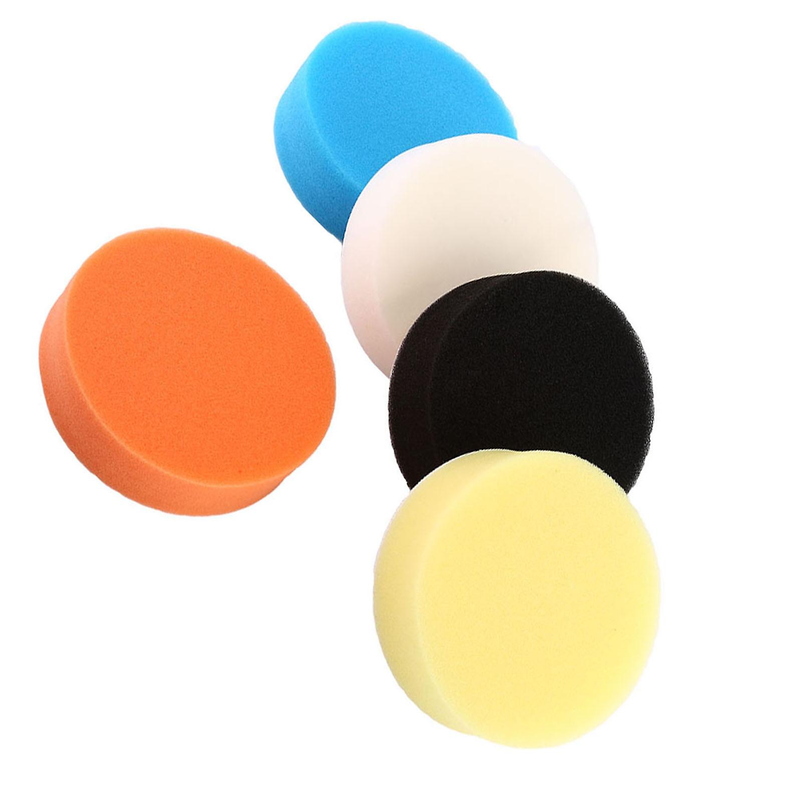 5Pcs 6" Sponge Polishing Buffing Waxing Pad Kit Tool for Car Polisher Buffer
