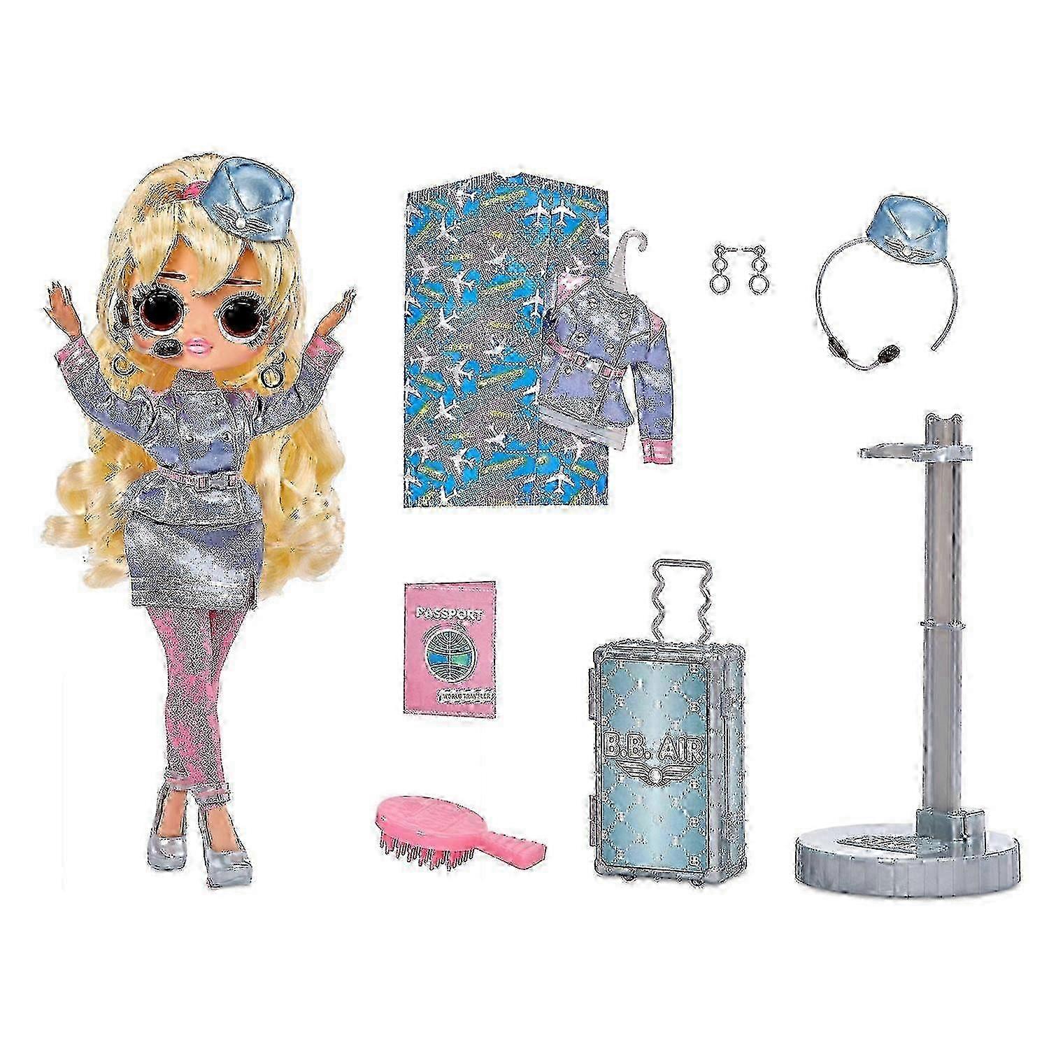 L.o.l. Surprise Omg World Travel Doll, Fly Gurl, 1 Ea