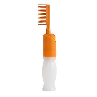 110ml Empty Hair Dye Applicator Brush Bottle Hair Colouring Dispensing Comb