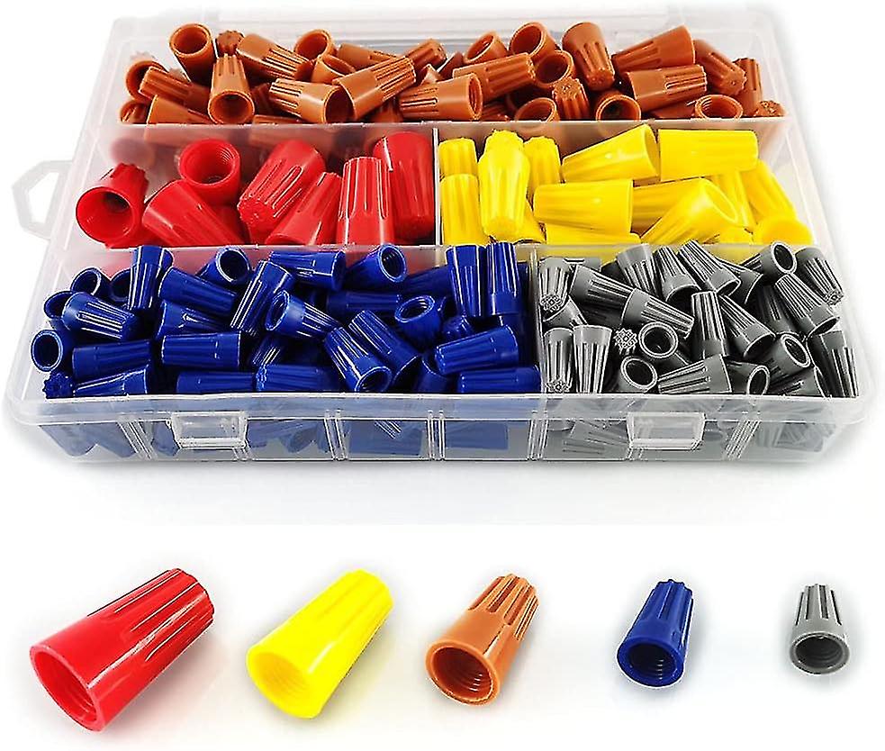 Electrical Wire Cap Connectors Kit: 310PCS, Assorted Types