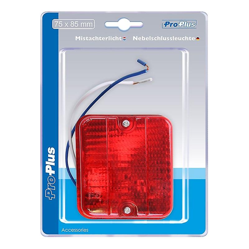 Fog Tail Light 75x85mm in blister