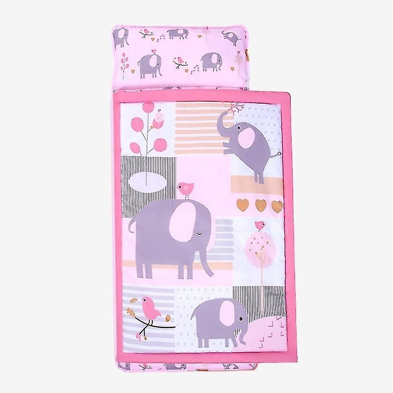 Kids Nap Pad with Weighted Blanket for Daycare with Pillow, Toddler Nap Pad for Preschool and Overni