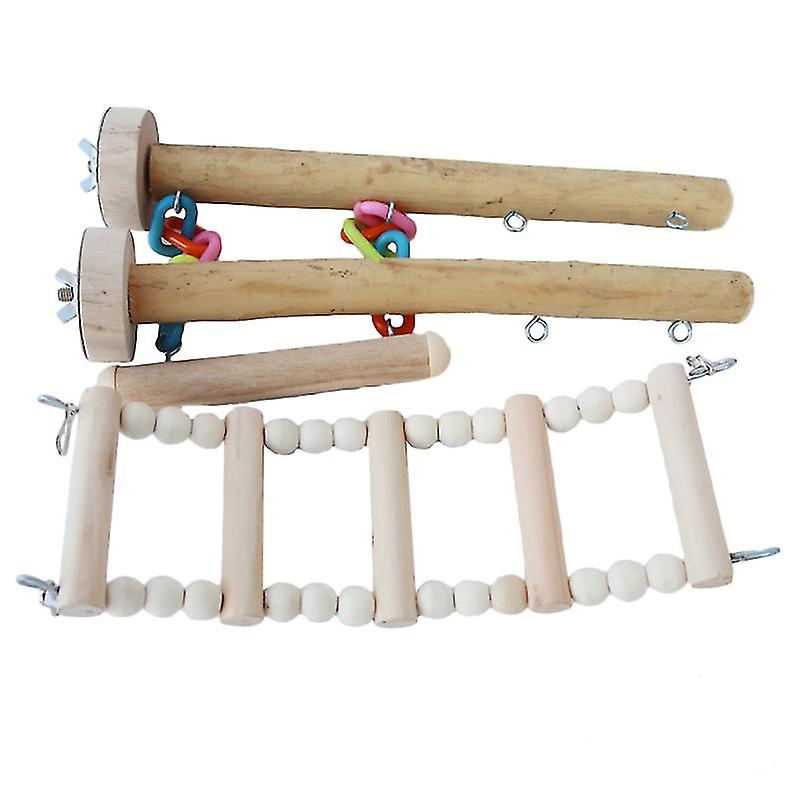 4pcs Parrot Ladder Toy