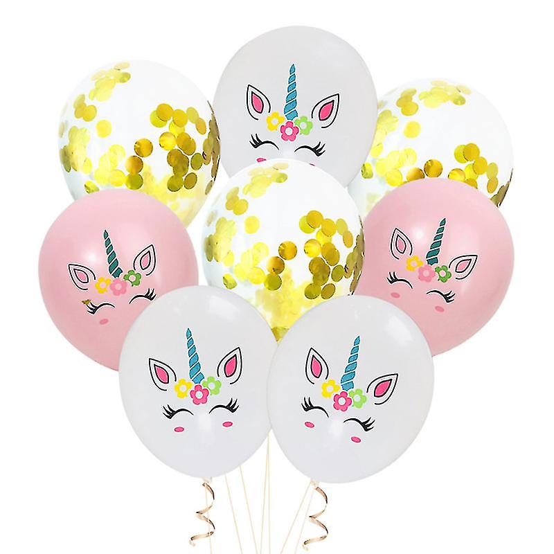 15pcs Nontoxic Portable Beautiful Exquisite Sequins Confetti Balloon For Wedding