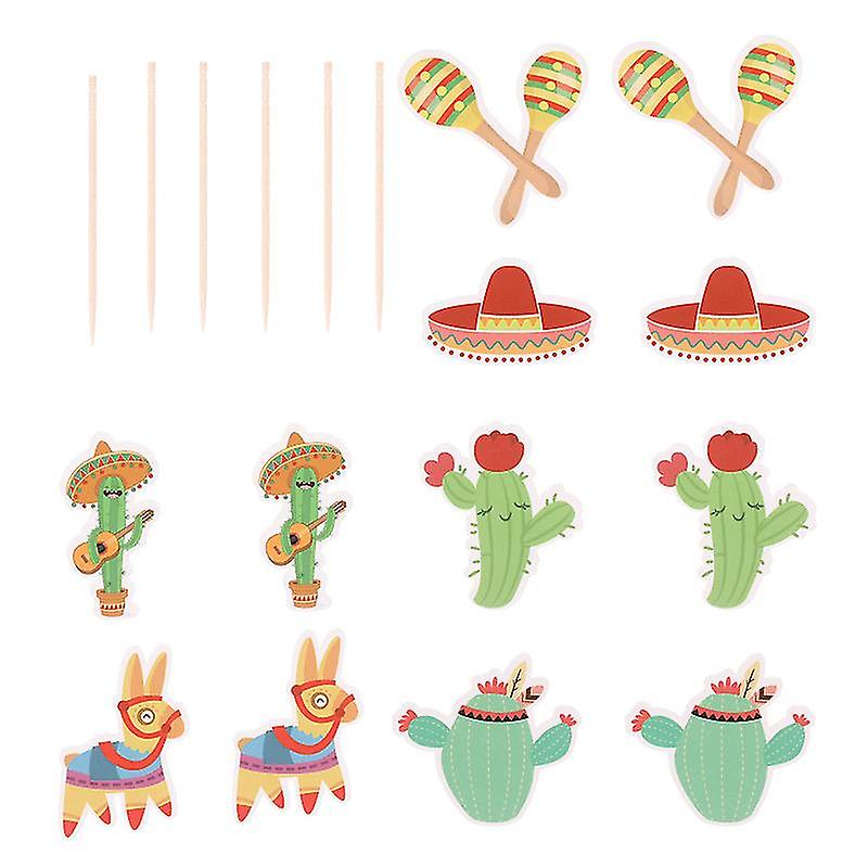 30pcs Carnival Cake Decor