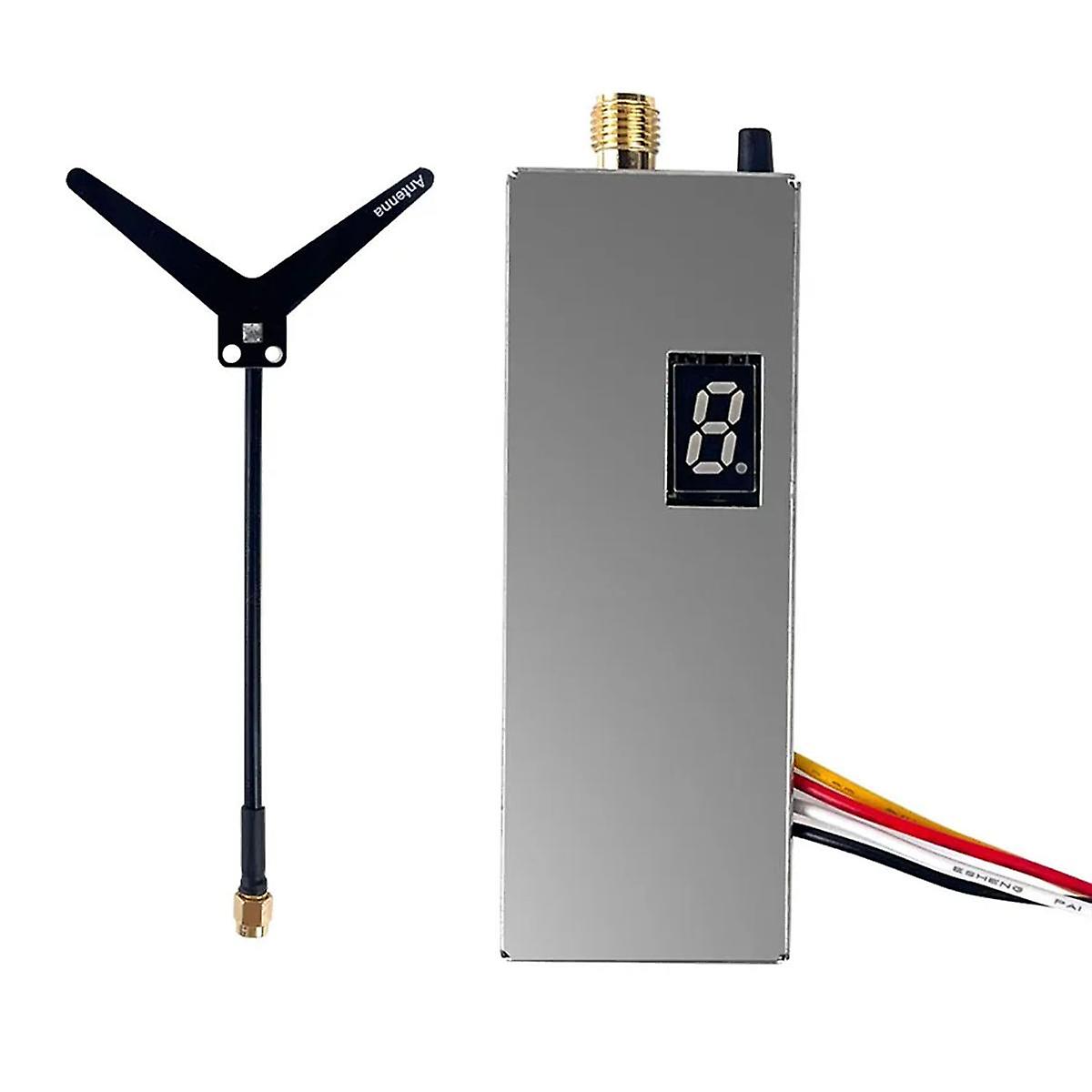 FPV 1.2G 1.3G 1.6W VTX Transmitter+Antenna 8CH 0.1mW/25mW/800mW/1600mW VTX Transmitter for Long Ran