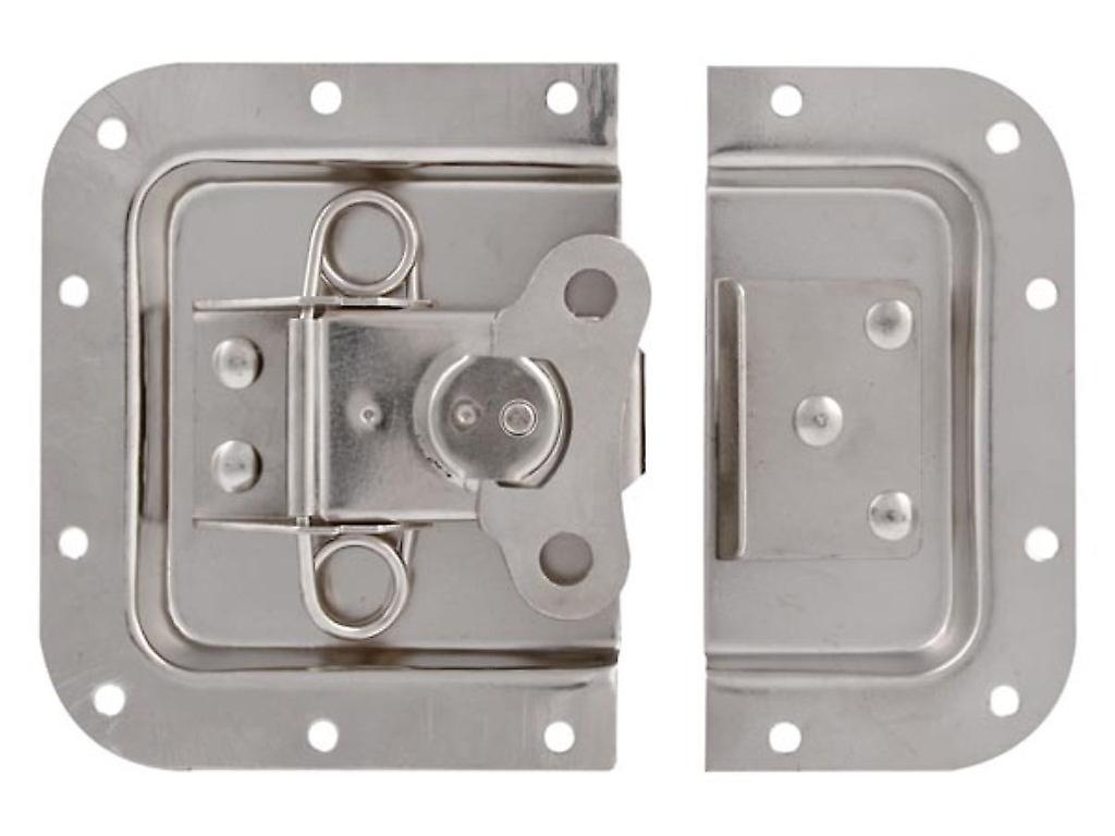 HQ-Power Lock, für Flightcase, 171 x 126 mm, Metall, weiß