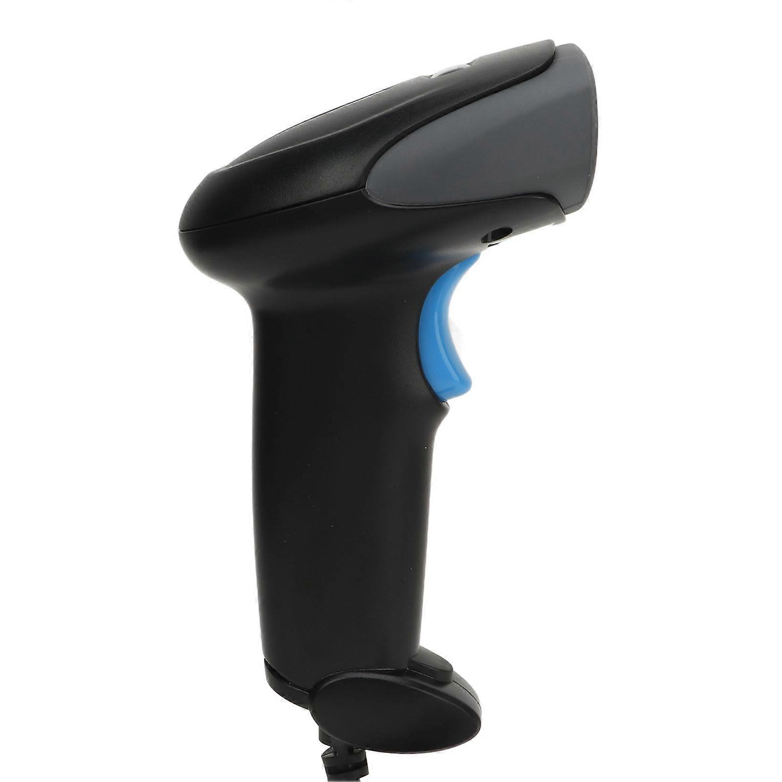 1D QR Code Scanner Quick Response Drive Free Handheld Barcode Reader for Delivery Logistics 