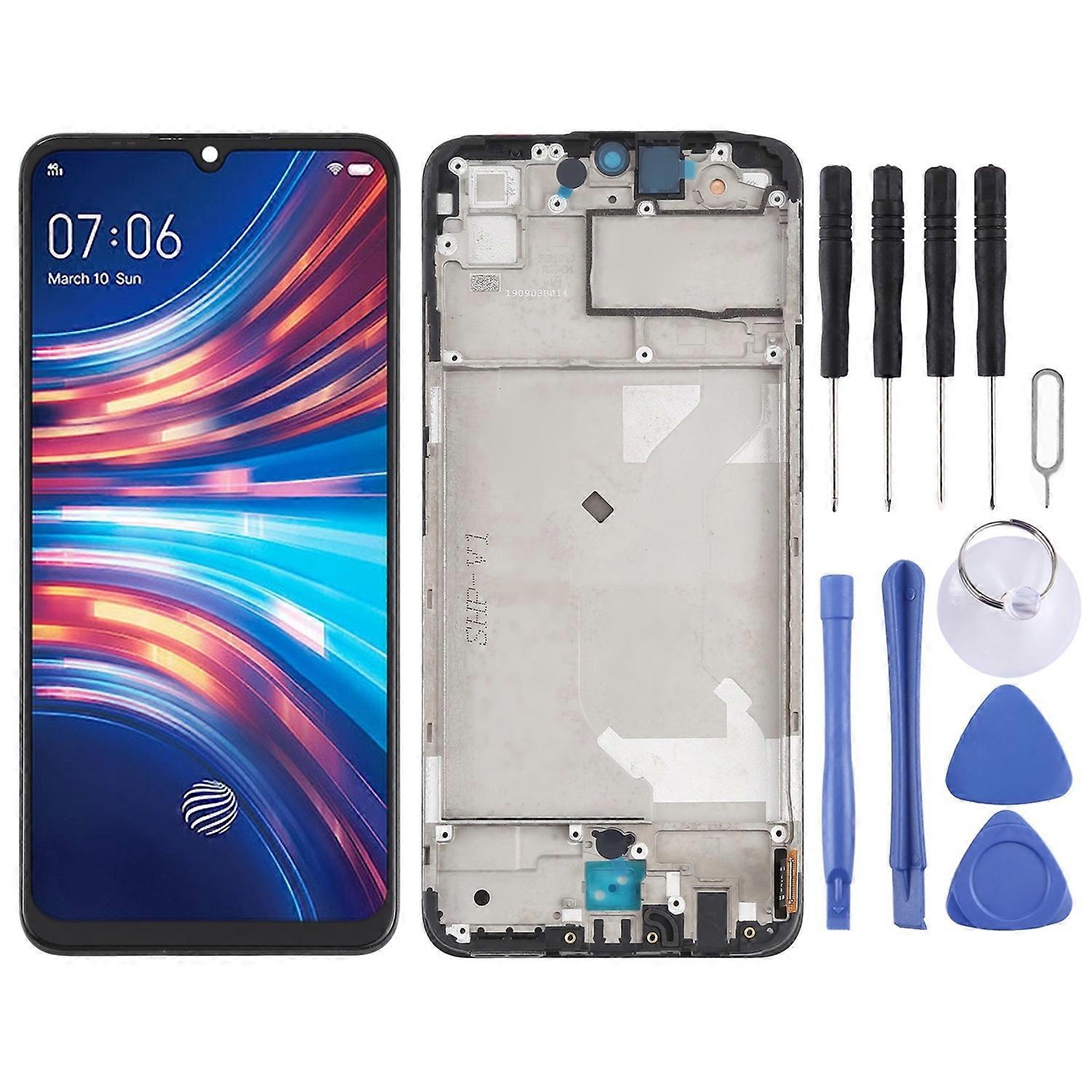 Original LCD Screen for vivo Y7s Digitizer Full Assembly With Frame