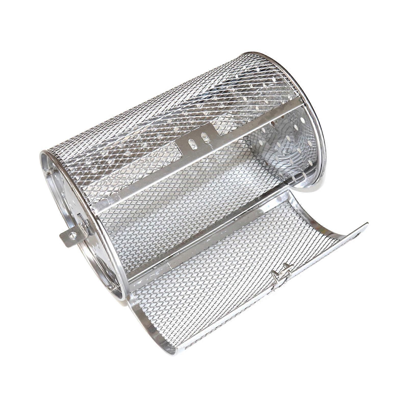 Kosz na rożen Grill Piec do pieczenia Bęben Stal nierdzewna 360 Rolling Grill Masterly